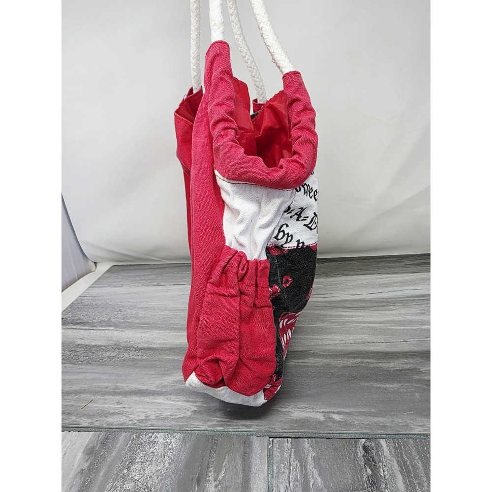 Betty Boop Y2K vtg Bag XOXo‎ Print Purse Retro Tote Bag School Shoulder - Picture 6 of 9